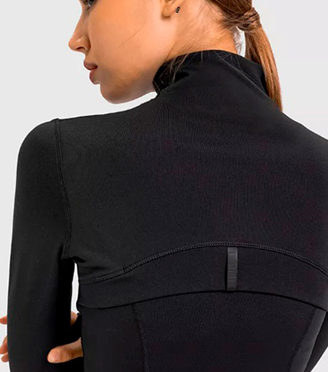 Vintage Utility Studded Zip Up Cropped Jacket (M)